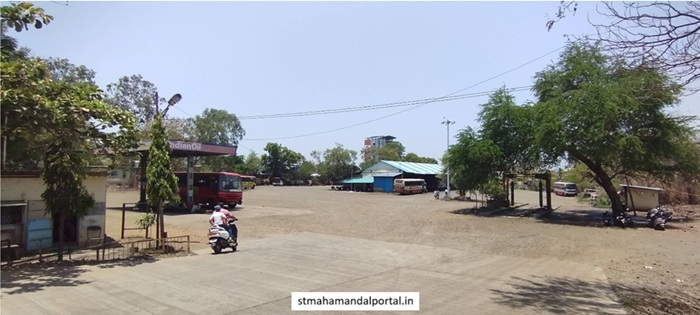 kolhapur sambhaji nagar bus depot area